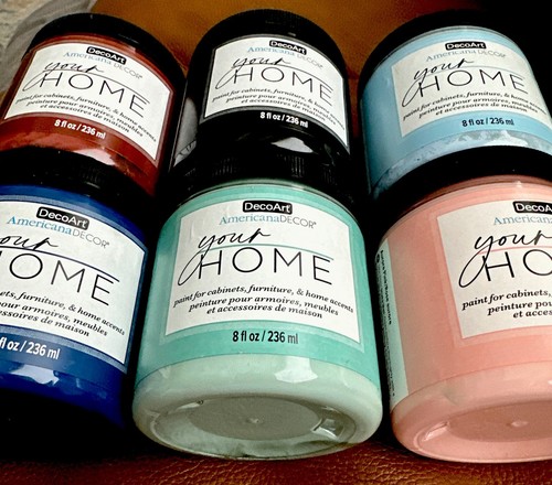 Pittura DecoArt Americana Decor Your Home 8 oz - 6 colori inclusi. NUOVO - Foto 9 di 16