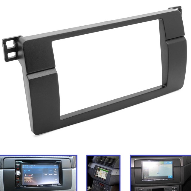 Adapter-Universe/® 3er E46 KFZ Radio Blende Rahmen Adapter f/ür Autoradio