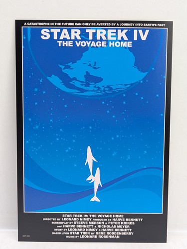 Star Trek 50th Anniversary Poster Art Postcards 2016 14cm PreOwned - Picture 6 of 8