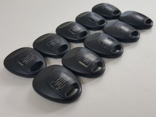 ORIGINAL LOT OF 10 SAAB 9000 94-97 OEM KEY LESS ENTRY REMOTE FOB ALARM 2-BUTTON - Picture 7 of 12