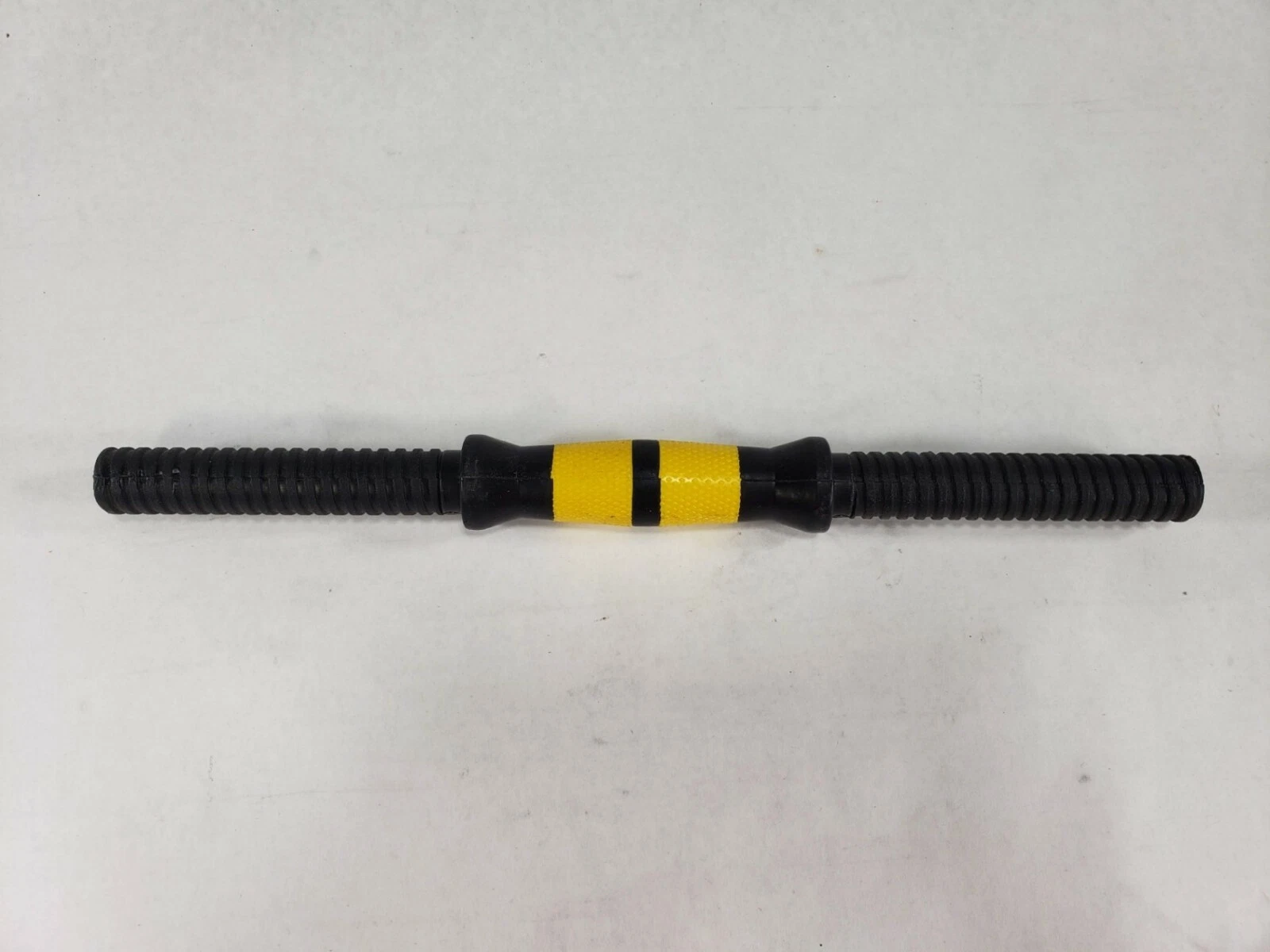 Adjustable Black Yellow Dumbbell Barbell Handles For Home Gym