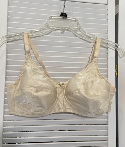 Amoena Scarlet Womens 38A Soft Cup Beige Wirefree Mastectomy Bra #2003 NWT
