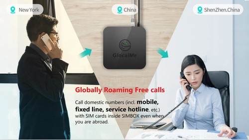 Glocalme Multi SIM Dual Standby No Roaming Abroad 4G SIMBOX for iOS & Android - Imagen 7 de 8