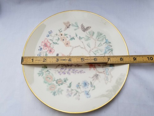 Gorham Chinoiserie 8-1/2" Salad Plate Gold Trim Replacement Fine China - Picture 5 of 9