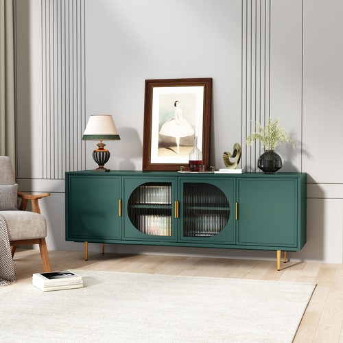 TV Stand Cabinet for 70+ inch Gaming Entertainment Center TV Media Console