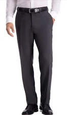 Kenneth Cole Reaction Men's Techni-Cole Suit Separate Modern Fit Dark Gray 40x32