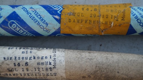 HSS Spiralbohrer Kegelschaft MK2 Ø 14,25-23mm WERKÖ WMW Metallbohrer Twist drill - Bild 6 von 72