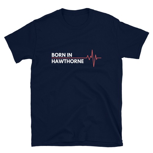 Camiseta Made In Hawthorne Nueva Jersey Ciudad de Nacimiento Lugar de Nacimiento - Imagen 3 de 3