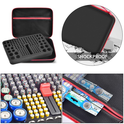 Custodia Organizer Batteria Portaoggetti Borsa per Batterie Garage Organizzatore Box - Foto 16 di 26