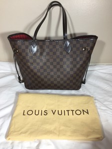 Louis Vuitton Authentic Neverfull Mm Damier Ebene Tote Bag Ebay Image Is Loading Louis Vuitton Authentic Neverfull Mm Damier Ebene Tote