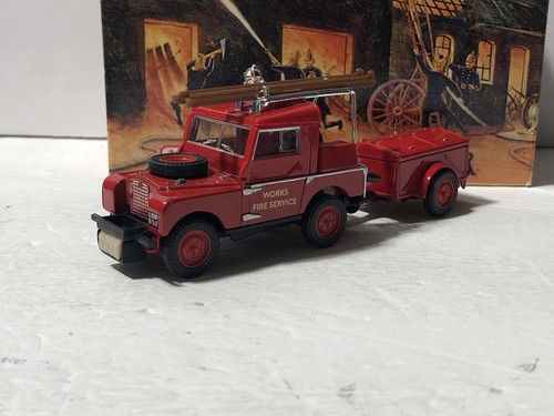 (1) 1:43 Match Box Models Of YesterYear YFE02 1948 Land Rover Auxlliary Fire - Picture 6 of 11