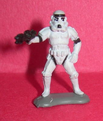 Star Wars ROTJ Micro Machines Imperial Scout Trooper Endor Figure #1 Galoob 1997