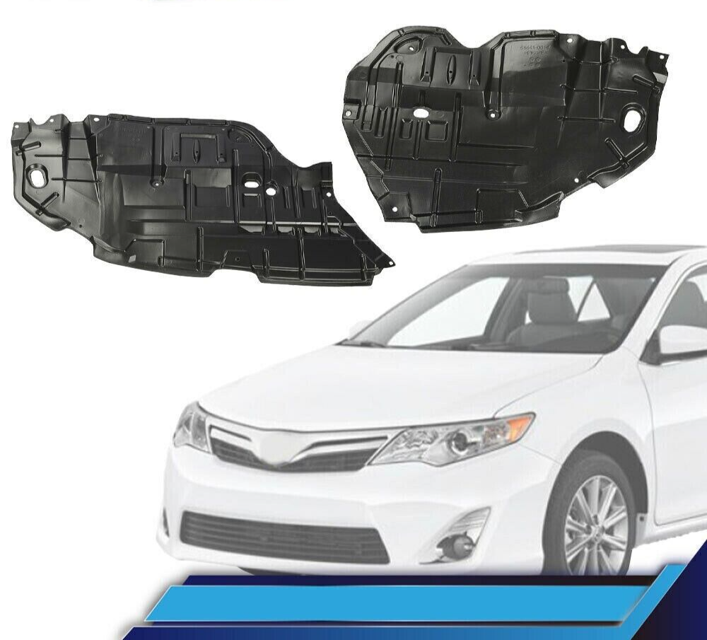 Camry Undercarriage Shield Replacement Pair Of Left & Right Engine Splash Shields For 2012-2014 Toyota Camry Sedan - Direct Fit 2012-2014 Camry Engine Splash Guards - Foto 5