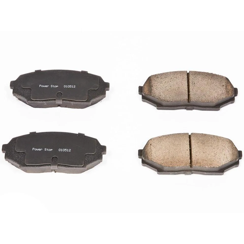 Комплект из 2 передних задних дисковых тормозных колодок Power Stop для Mazda Miata 1990 1991 1992 1993 годов выпуска - Изображение 2 из 3