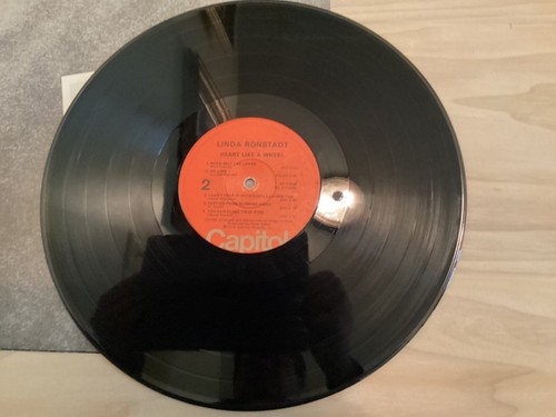 LINDA RONSTADT - Heart Like A Wheel Capitol 12" Vinyl Record LP - EX Play Tested - Picture 5 of 7