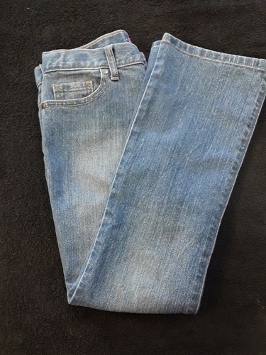 Childrens Place Girls Bootcut Jeans Size 8 Adjustable waist - Picture 3 of 9