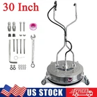 30" Pressure Washer Surface Cleaner Dual Handle Power Washer with Wheel 5200 PSI