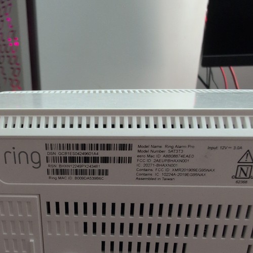 Ring Alarm Pro 5AT3T3 Home Security Base Station - Picture 4 of 6