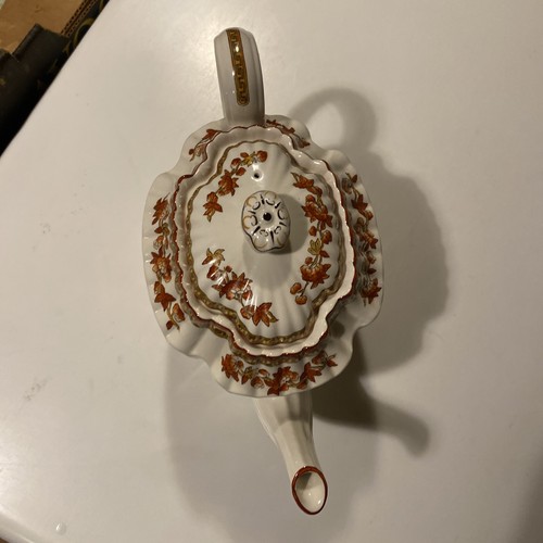 Copeland Spode India Tree Teekanne gebogener Ausguss 6” x 10” England NEUWERTIG - Bild 5 von 17