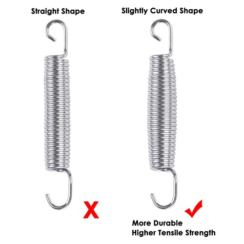 Molle di Ricambio per Trampolino 5,5" Accessori per Trampolino Ricambi (Confezione da 60) - Foto 2 di 8