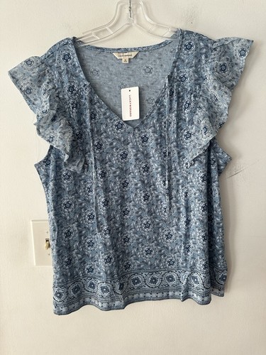 Neue Damenbluse der Marke Lucky Größe XL Ärmel