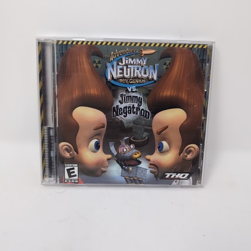 Jimmy Neutron Boy Genius vs. Jimmy Negatron (Windows PC) CIB Original Jewel Case