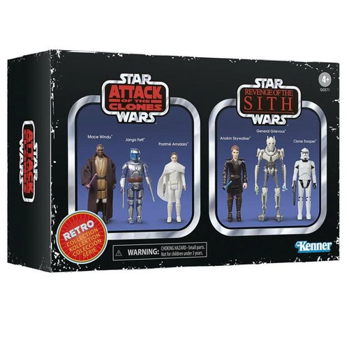 Star Wars Retro Collection Star Wars Episode II & Episode III Multipack New - Picture 2 of 4