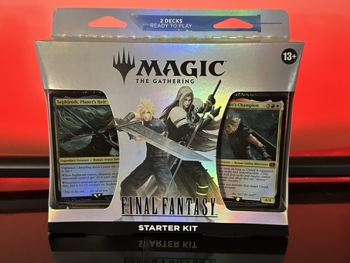 Magic the Gathering Final Fantasy: MTG FF Starter Kit In-Hand!