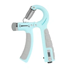 Grip strength tester, electronic counter, hand trainer