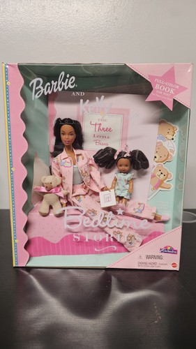 Barbie und Kelly Bedtime Stories #29427 Toys R Us 2000 Mattel African American - Bild 1 von 8