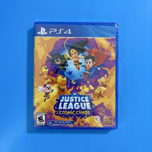 DC's Justice League Cosmic Chaos -Playstation 4 PS4 Game BRAND NEW FACTORY SEAL
