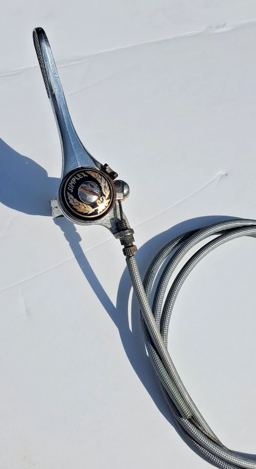 Nuevo de Lote Antiguo Simplex LJ Downtube Palanca de Cambios Bicicleta Peugeot Raleigh 5 Velocidades Schwinn Años 60 Foto 2 de 4