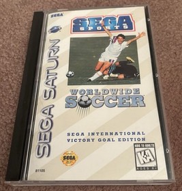 SEGA Saturn 4 Game Lot:Worldwide Soccer ‘97, Madden 97, DAYTONA USA, FIFA 96 CIB