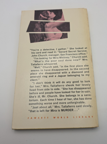 MURDER WITH LOVE BY VECHEL HOWARD  1959  GOLD MEDAL 854 - Picture 5 of 6