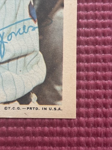 Cleon JONES 1967 Topps # 13 Poster Insert Vintage Miracle New York Mets EX-MT - Picture 4 of 12