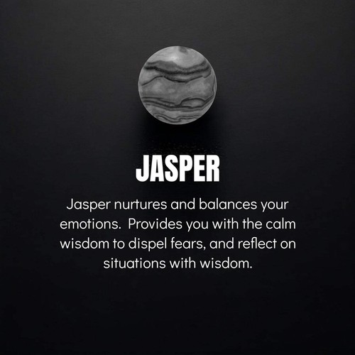 Black Onyx & Picture Jasper CZ Rose Beads Macrame Bracelet - Picture 4 of 8