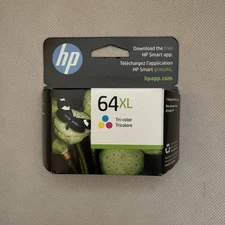 Genuine HP 64XL High Yield Tri-color Ink Cartridge NEW EXP 2/2026+ Free Shipping