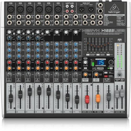 Behringer Xenyx X1222USB Mixer with USB and EffectsFrom Japan - Picture 4 of 5