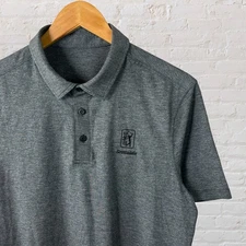 Lululemon Polo Shirt TPC Scottsdale Golf Performance Gray Men's Medium