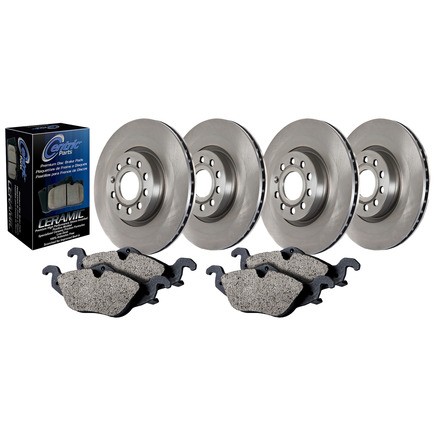 Centric 905.42015 Centric Select Axle Pack 4 Wheel Brake Kit - Foto 1 di 7
