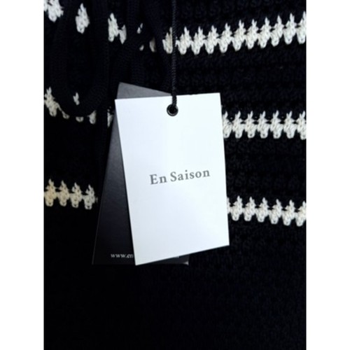 NWT En Saison Tuckernuck Lucia Maxi Dress Black Crochet Peplum Large $168 - Bild 6 von 7