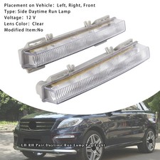 LH RH Pair Daytime Run Lamp Fog Light Für Mercedes W166 ML/GL350/400/550 12-15’
