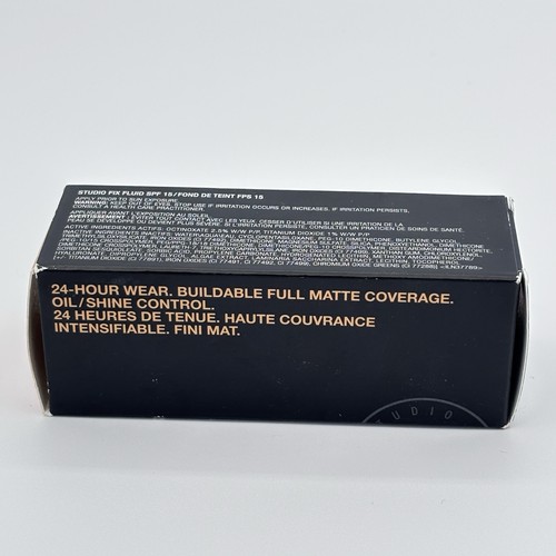 MAC Studio Fix Fluid SPF 15 NC35 Full Coverage Matte Foundation - Picture 5 of 7