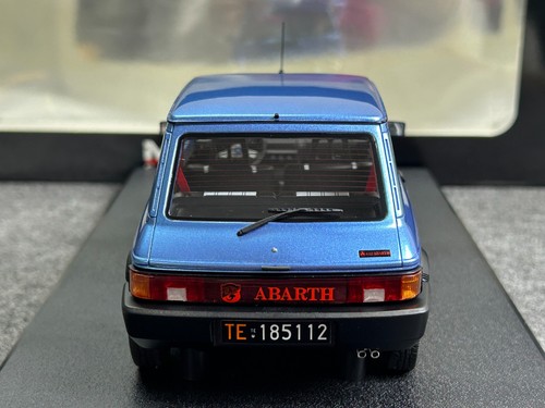 MAXIMA 1/18 1984 AUTOBIANCHI A112 ABARTH VII-SERIES Metallic Blue - Picture 6 of 14