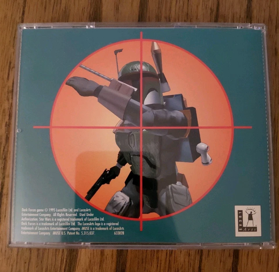  Vintage STAR WARS Dark Forces Lucas Arts IBM CD-ROM PC Windows HH21 - Image 2 of 4