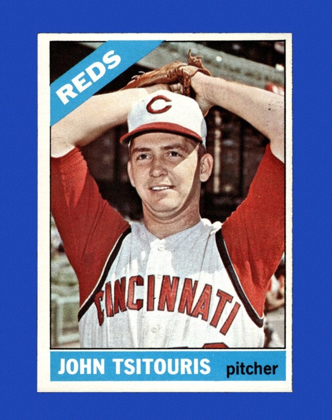 1966 O-Pee-Chee Set-Break # 12 John Tsitouris EX-EXMINT *GMCARDS*