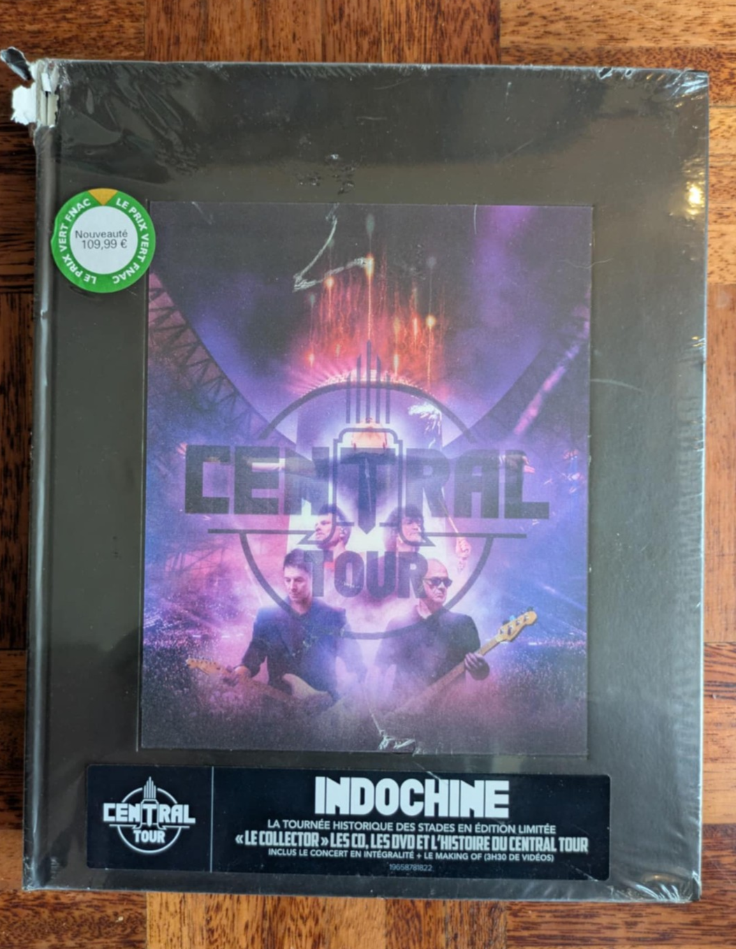 Indochine – Central Tour  [3x CD + 3x DVD Limited Boxset] SEALED, SEE PICS