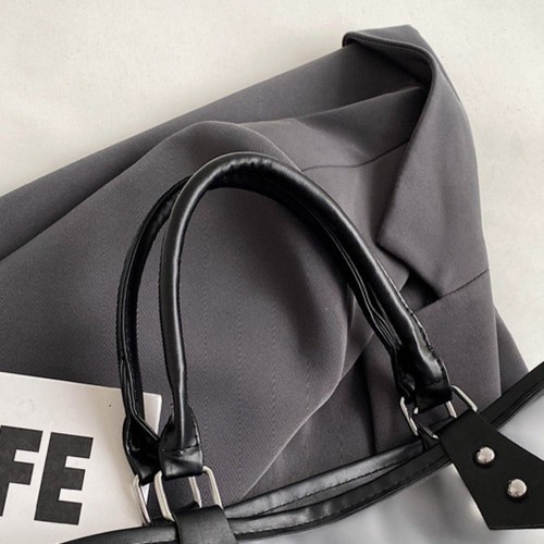 Con bolsa interior PVC transparente Bolso de mano PVC compuesto Bolsos de mano Mujeres - Imagen 6 de 14