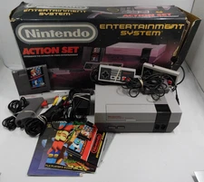 Nintendo NES Action Set Home Console In box No stryrofoam