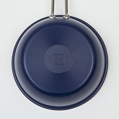 Kurihara Harumi Modell Share mit Antihaft-Fratpfanne Marineblau 9,4 Zoll Direktfeuer - Bild 6 von 6